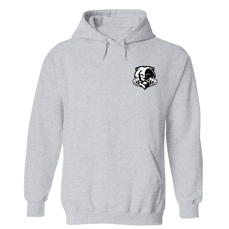 Mens Small Grey Heather Style_Hoodie