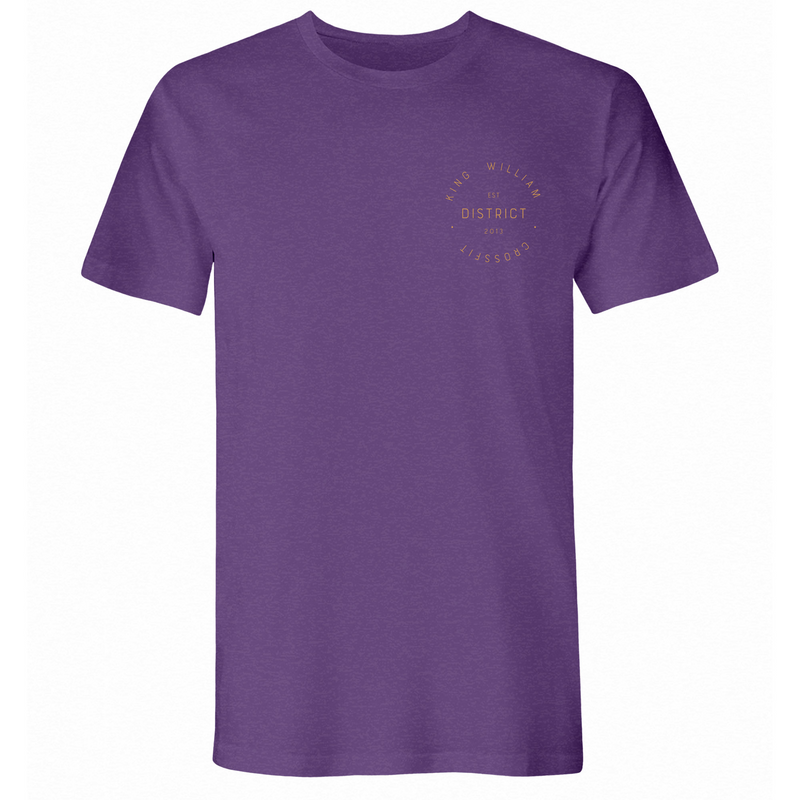 Mens Small Purple Rush Style_T-Shirt