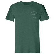 Mens Small Heather Forest Green Style_T-Shirt