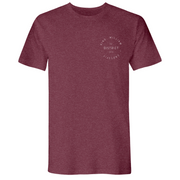 Mens Small Heather Maroon Style_T-Shirt