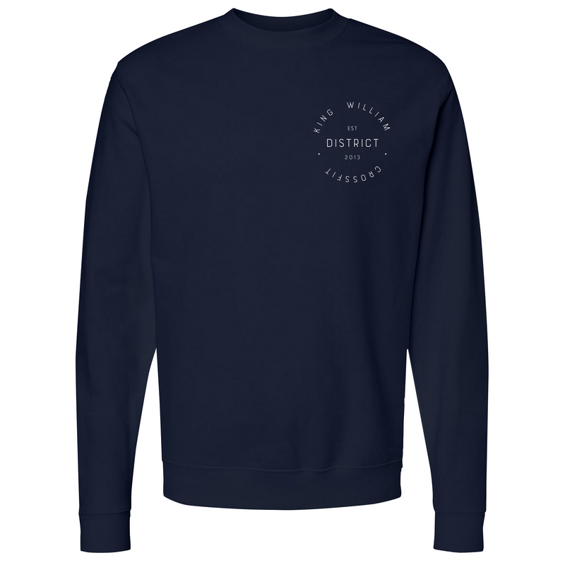 Mens Small Classic Navy Heather Style_Sweatshirt