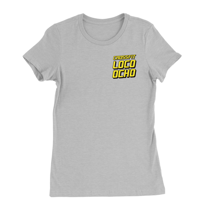 Womens Small Solid Athletic Grey Style_T-Shirt