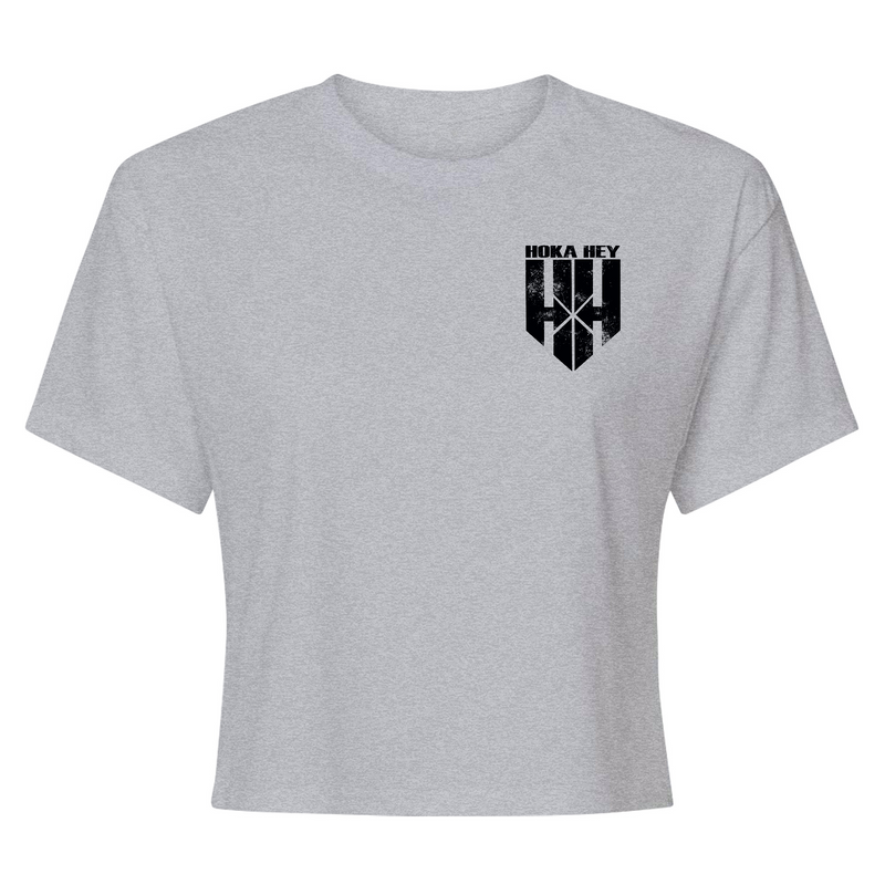 CrossFit Hoka Hey Barbell Womens - Crop Top T-Shirt