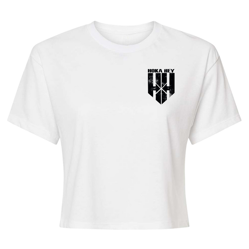 CrossFit Hoka Hey Barbell Womens - Crop Top T-Shirt