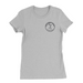 Womens Small Solid Athletic Grey Style_T-Shirt