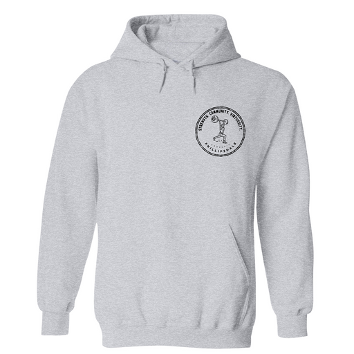 Mens Small Grey Heather Style_Hoodie