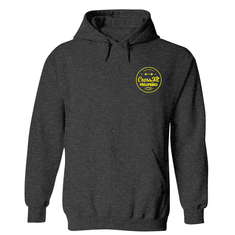 Mens Small Charcoal Heather Style_Hoodie