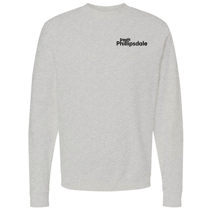 Mens Small Grey Heather Style_Sweatshirt