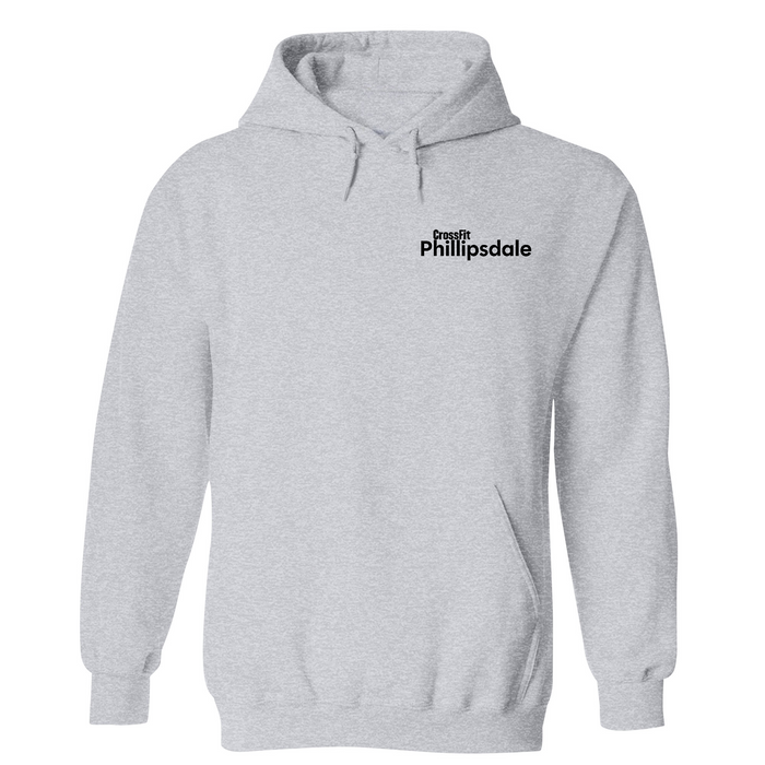 Mens Small Grey Heather Style_Hoodie