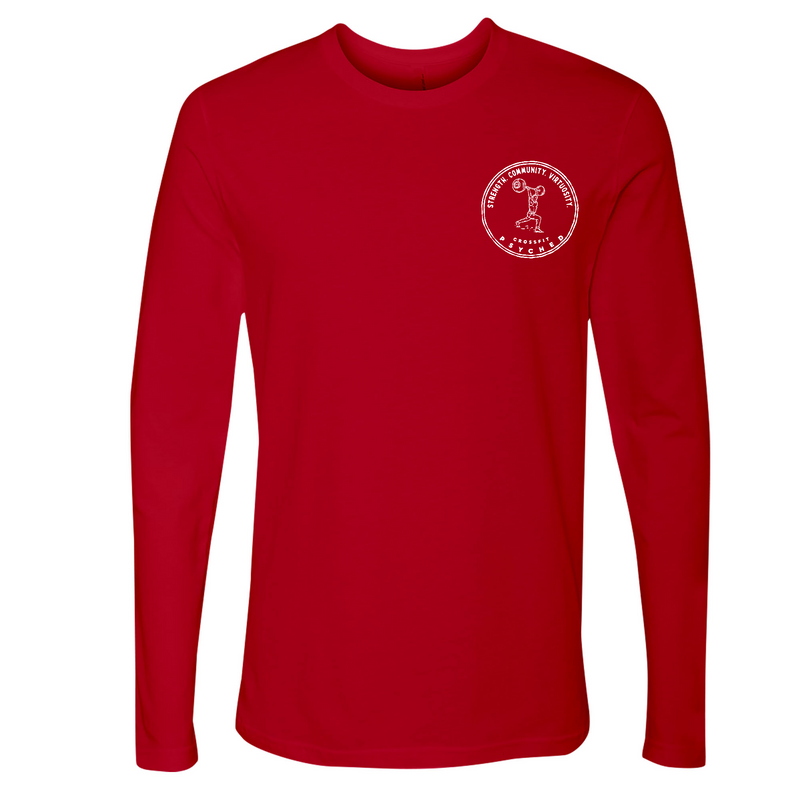 Mens Small Red Style_Long Sleeve