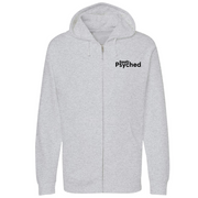 Unisex Small Grey Heather Style_Zip_Hoodie