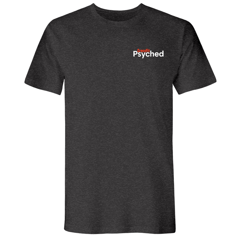 Mens Small Heather Heavy Metal Style_T-Shirt