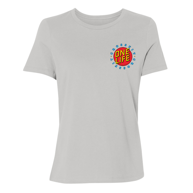 Womens Small Solid Athletic Grey Style_T-Shirt