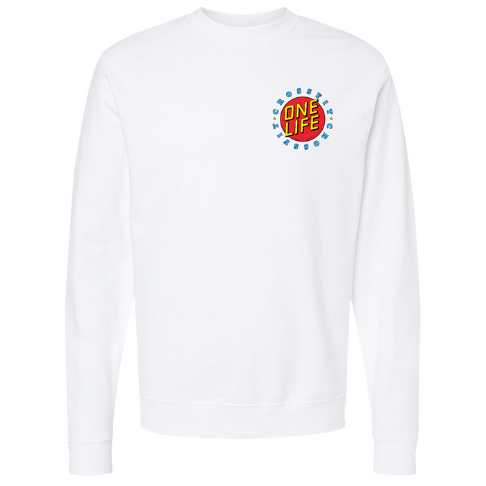 Mens Small White Style_Sweatshirt