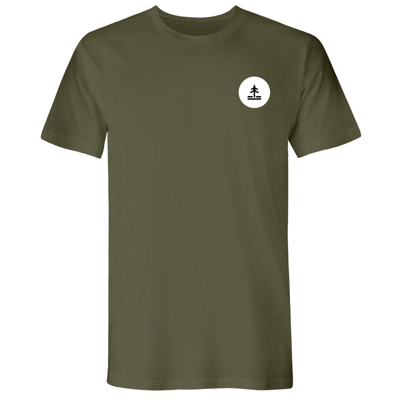 Mens Small Military Green Style_T-Shirt