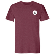 Mens Small Heather Maroon Style_T-Shirt