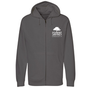 Unisex Small Charcoal Style_Zip_Hoodie