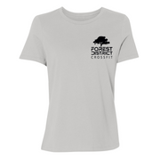 Womens Small Solid Athletic Grey Style_T-Shirt
