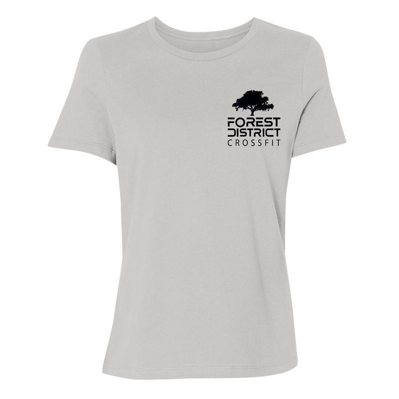 Womens Small Solid Athletic Grey Style_T-Shirt