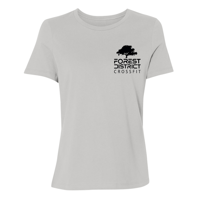 Womens Small Solid Athletic Grey Style_T-Shirt