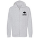 Unisex Small Grey Heather Style_Zip_Hoodie