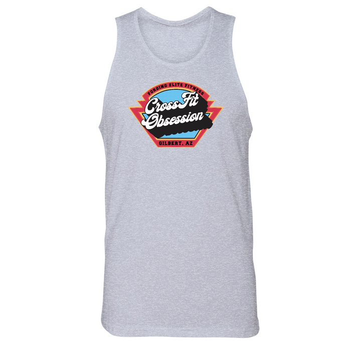 Mens Small Heather Gray Style_Tank Top
