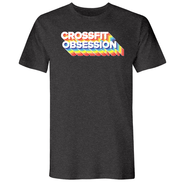 Mens Small Heather Heavy Metal Style_T-Shirt