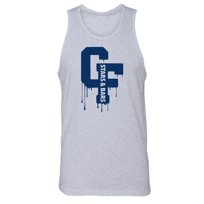 Mens Small Heather Gray Style_Tank Top