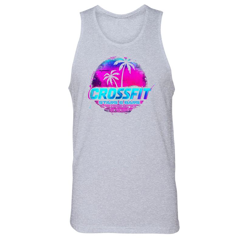 Mens Small Heather Gray Style_Tank Top