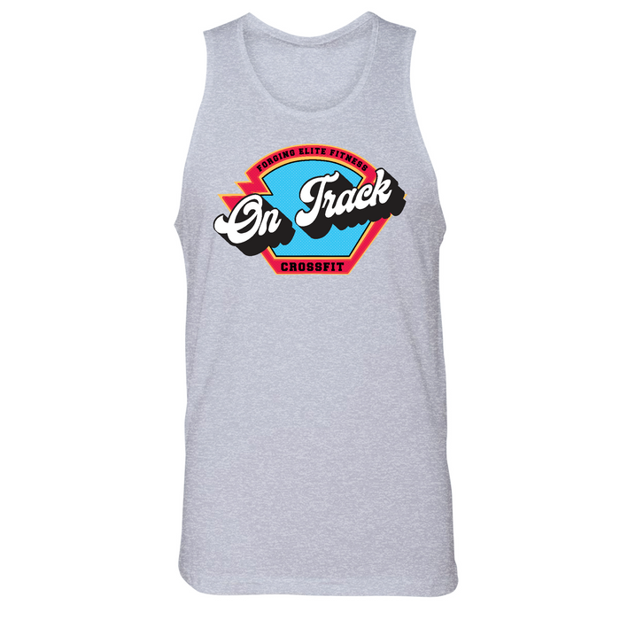 Mens Small Heather Gray Style_Tank Top