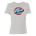 Womens Small Solid Athletic Grey Style_T-Shirt