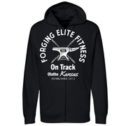 Unisex Small Black Style_Zip_Hoodie