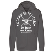 Unisex Small Charcoal Style_Zip_Hoodie