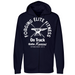 Unisex Small Navy Style_Zip_Hoodie