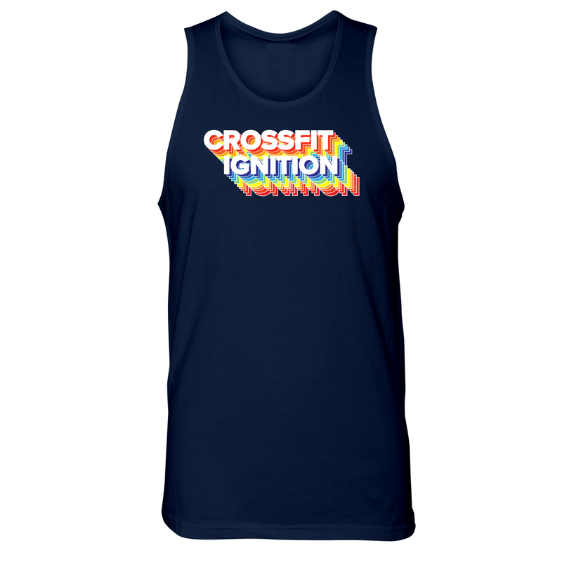 Mens Small Midnight Navy Style_Tank Top