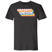Mens Small Heather Heavy Metal Style_T-Shirt