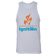 Mens Small Heather Gray Style_Tank Top