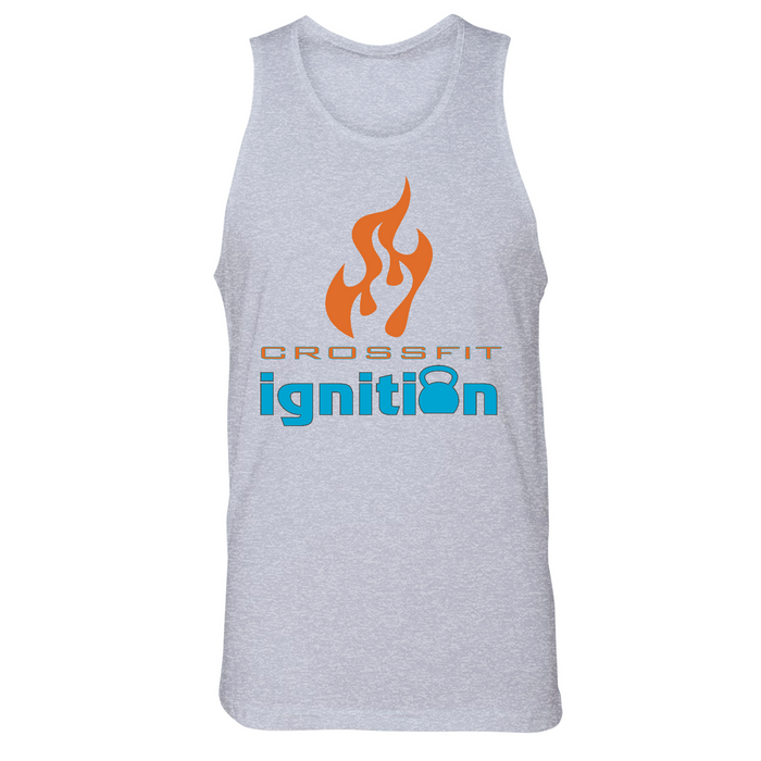 Mens Small Heather Gray Style_Tank Top
