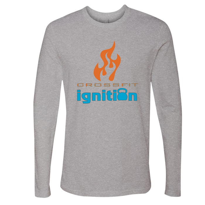 Mens Small Heather Gray Style_Long Sleeve