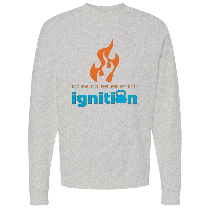 Mens Small Grey Heather Style_Sweatshirt