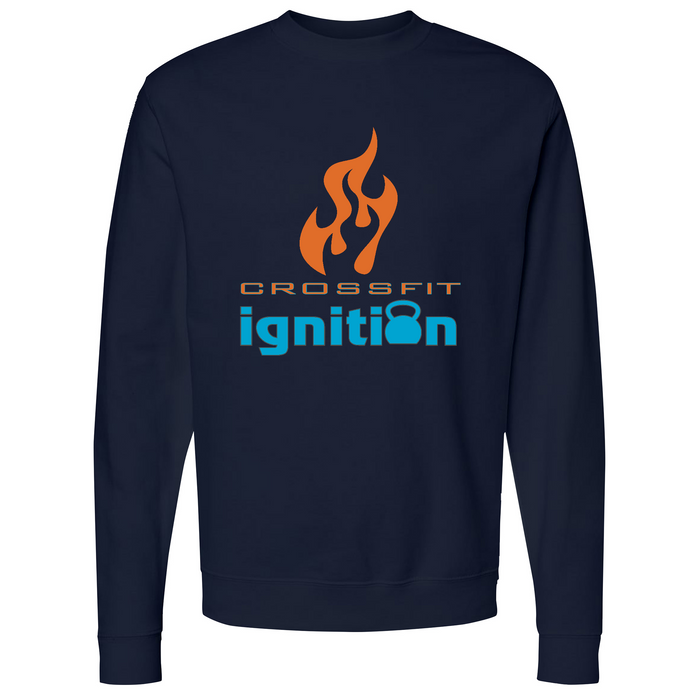 Mens Small Classic Navy Heather Style_Sweatshirt