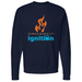 Mens Small Classic Navy Heather Style_Sweatshirt
