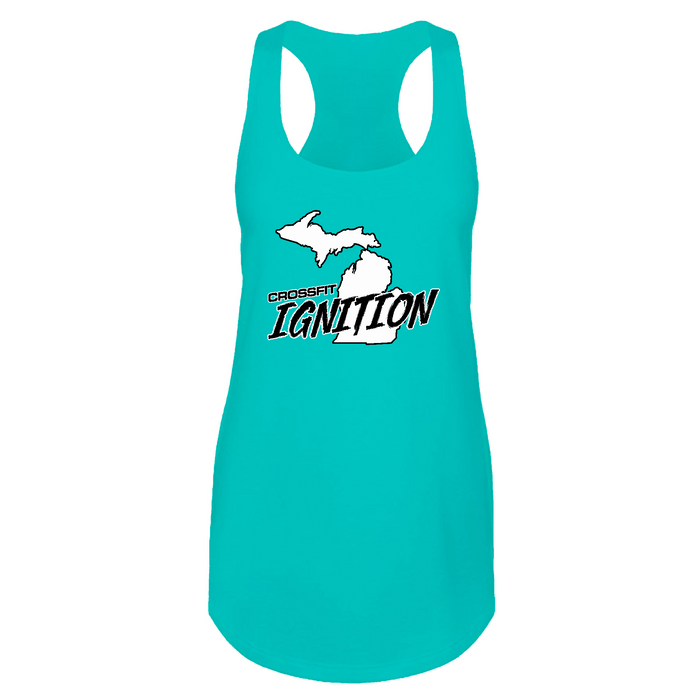 Womens Small Tahiti Blue Style_Tank Top