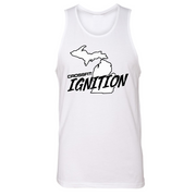 Mens Small White Style_Tank Top