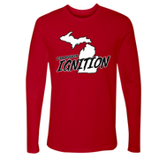 Mens Small Red Style_Long Sleeve