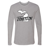 Mens Small Heather Gray Style_Long Sleeve