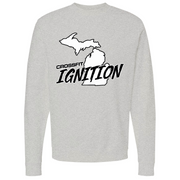Mens Small Grey Heather Style_Sweatshirt