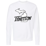 Mens Small White Style_Sweatshirt