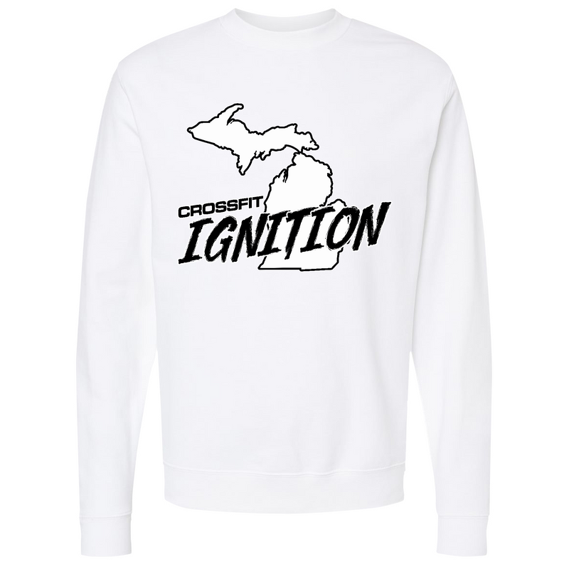 Mens Small White Style_Sweatshirt