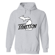 Mens Small Grey Heather Style_Hoodie